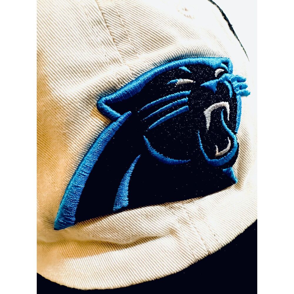 CAROLINA PANTHERS NFL Official Hat Cap Team Logo Mesh Adjustable Back - Picture 2 of 13